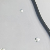Obagi Professional-C Serum drops on glass texture close-up