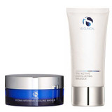 iS Clinical Hydra-Intensive Cooling Masque jar and Tri-Active Exfoliating Masque tube