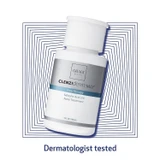 Obagi CLENZIderm Pore Therapy bottle with dermatologist tested text