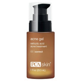 PCA Skin Acne Gel salicylic acid acne treatment 1 fl oz amber pump bottle