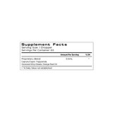 Immune Activator supplement facts, 1 dropper serving