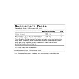 Osmosis Ageless Vitality Elixir supplement facts panel