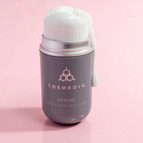 Resync night cream pump on a pink background