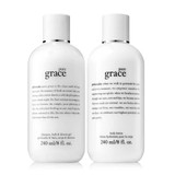 philosophy pure grace shower gel and body lotion 240 ml bottles