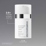 PowerBright Overnight Cream 1.7 oz, 2.6+ month supply text