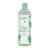 Babo Botanicals Eucalyptus Remedy Plant-Based Shampoo, Bubble Bath & Wash bottle