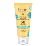 Babo Botanicals Super Shield Mineral Sunscreen Lotion SPF 50 3 fl oz tube