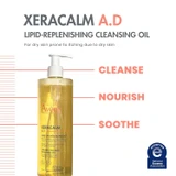 Bottle with cleanse, nourish and soothe callouts