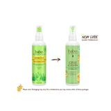 Old and new Babo Botanicals After Sun Soothing Mist bottles, new look same formula