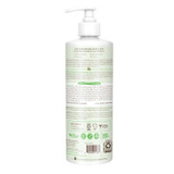 Back of the 16 fl oz Babo Swim & Sport Shampoo & Wash pump bottle