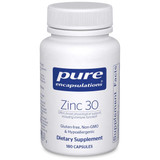 Pure Encapsulations Zinc 30 mg 180 capsule bottle