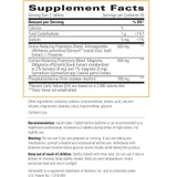 Cortisol Manager 90 tablet supplement facts panel