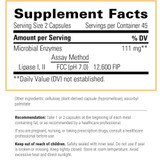 Integrative Therapeutics Lipase Concentrate - 90 Vegan Capsules INTH02760 BeautifiedYou.com