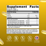 Metagenics OmegaGenics EPA-DHA 1000 Omega-3 Fish Oil Supplement, Lemon Flavor