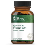 Gaia Herbs PRO Quercetin Synergy 500 100 vegan capsule bottle