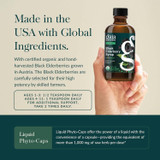 Gaia Herbs PRO Kids Black Elderberry Syrup - 3 Ounces