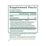 Sleep Maintenance supplement facts panel