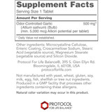 Protocol Garlic 5000 - 90 Tablets PLB18140 BeautifiedYou.com