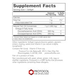DHA-500 supplement facts, 1,000 mg fish oil concentrate with 500 mg DHA and 250 mg EPA