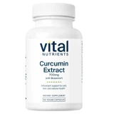 Vital Nutrients Curcumin Extract 700 mg with BioPerine 60 vegan capsules bottle