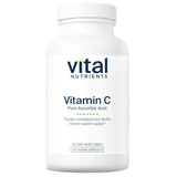 Vital Nutrients Vitamin C Pure Ascorbic Acid 120 vegan capsule bottle