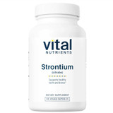 Vital Nutrients Strontium (citrate) 90 vegan capsules bottle