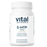 Vital Nutrients 5-HTP 100 mg 60 vegan capsules bottle