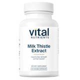 Vital Nutrients Milk Thistle Extract 250 mg 60 vegan capsule bottle