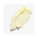 Swipe of pale yellow lip balm