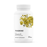 Thorne Vitamin K 60 capsules white bottle