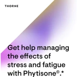 Thorne Phytisone graphic with a purple gradient