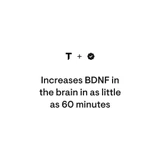 Thorne logo text graphic about BDNF and 60 minutes