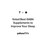 Yahoo Life best GABA supplements for sleep mention graphic