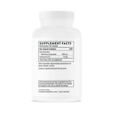 Supplement facts on the side of the Red Yeast Rice + CoQ10 bottle
