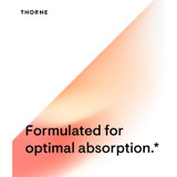 Thorne logo, formulated for optimal absorption graphic