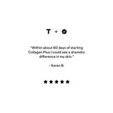 Five-star Thorne Collagen Plus customer quote from Karen B.