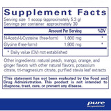 Pure Encapsulations NAC + Glycine Powder - 5.6 Ounces PURE22987 BeautifiedYou.com