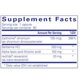 Pure Encapsulations Metabolic Xtra - 90 Capsules PURE22673 BeautifiedYou.com