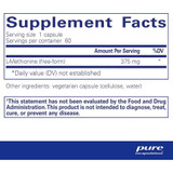 Pure Encapsulations L-Methionine - 60 Capsules PURE01845 BeautifiedYou.com