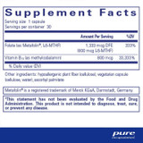 Pure Encapsulations B12 Folate - 60 Capsules PURE00268 BeautifiedYou.com