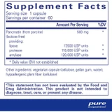 Pure Encapsulations Pancreatic Enzyme