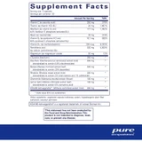 Daily Stress Formula supplement facts, 90 capsule bottle