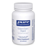 Pure Encapsulations Gluten/Dairy Digest 120 capsule bottle