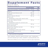 Best-Rest Formula 60 capsule supplement facts panel