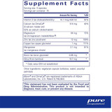 Supplement facts for OsteoBalance, 70 servings
