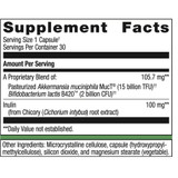 UltraFlora Triplebiotic supplement facts panel