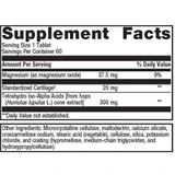 Metagenics OsteoVantiv supplement facts panel