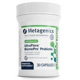 Metagenics UltraFlora BiomePro Probiotic 30 capsules bottle