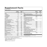 Metagenics UltraClear Plus supplement facts panel