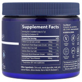 Keto Electrolyte Powder canister showing the supplement facts panel